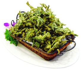 炸花椒芽