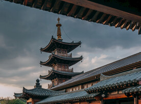 复古寺庙建筑