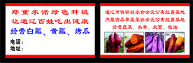 烤地瓜名片