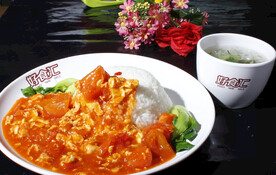 西红柿鸡蛋盖饭