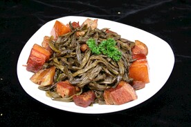 红烧肉干豆角
