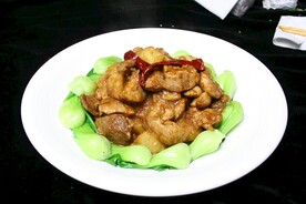 猪肉焖日本豆腐