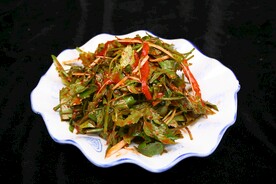 拌水芹菜