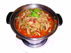 干锅牛肚