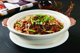 酸菜肉丝炒粉条