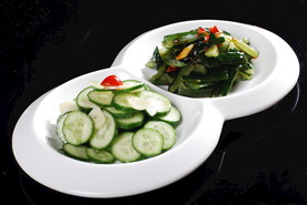 蒜片乳瓜PK脱水黄瓜