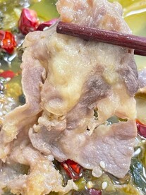 酸菜牛肉片