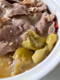 酸菜牛肉