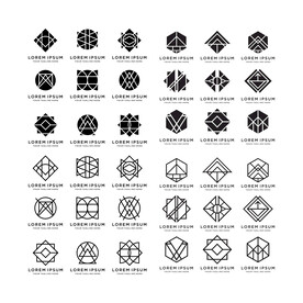 几何图形图标形状多边形元素图片