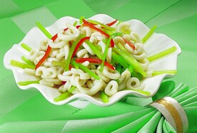 芥辣芹鲜鱿