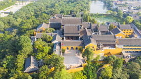 复古寺庙建筑