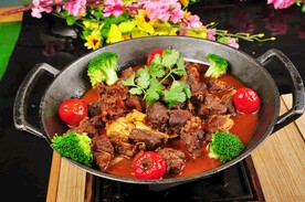 干锅牛肉牛杂