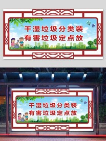 校园展板 创建文明城市