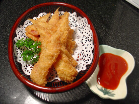 酥炸培根