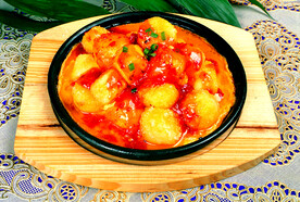 铁板嫩蛋豆腐
