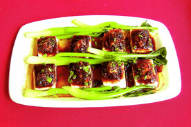 豉汁带子蒸豆腐