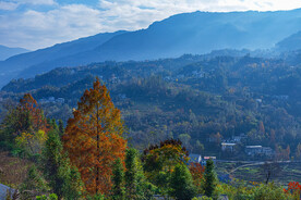 壮丽的大山风景
