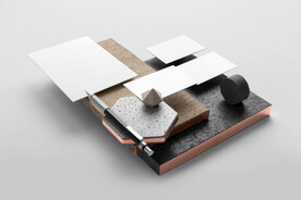 卡片名片VI设计高级场景样机 