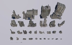 C4D模型未来科幻城市