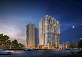 房地产楼体建筑效果图