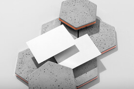 卡片名片VI设计高级场景样机 