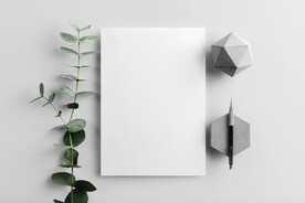 卡片名片VI设计高级场景样机 