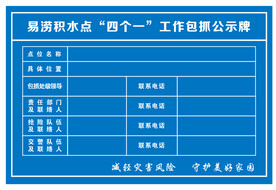 公示牌