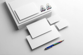 VI设计办公光影场景样机 