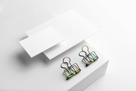 VI设计办公光影场景样机 