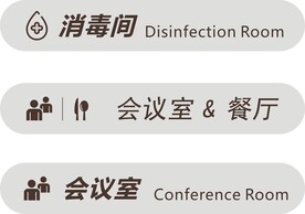 酒店功能房门牌