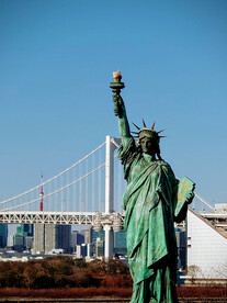 自由女神像图片