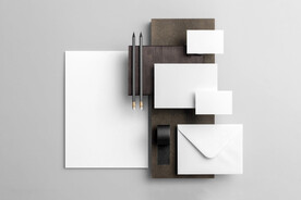 卡片VI设计高级场景俯视