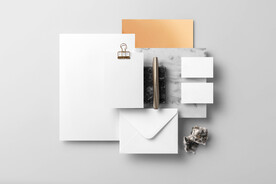 卡片VI设计高级场景正视图