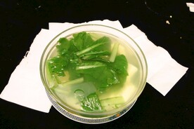 小白菜豆腐汤