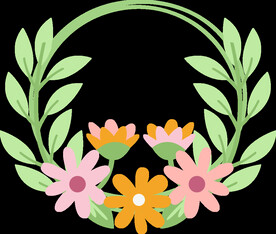 花朵标签免抠图