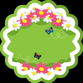 花朵标签免抠图