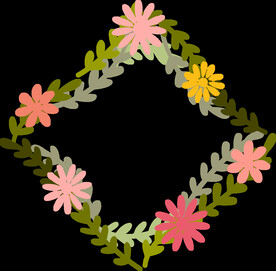 花朵标签免抠图