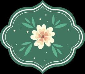 花朵标签免抠图