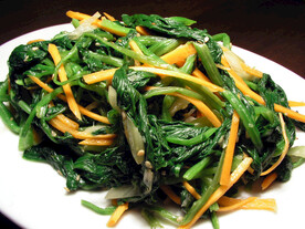 拌菠菜