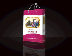 拦门酒手提袋