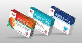 系列药品包装展示样机