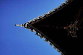 仿古屋顶古建筑