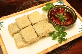 干炸臭豆腐