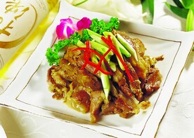 葱拌羊肉