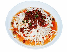豆豉拌黄喉