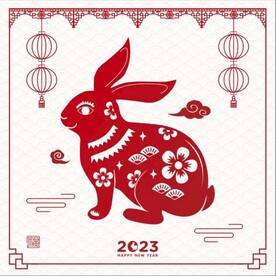 兔年剪纸 图片