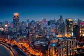 唯美的上海夜景