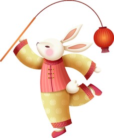 兔子和灯笼