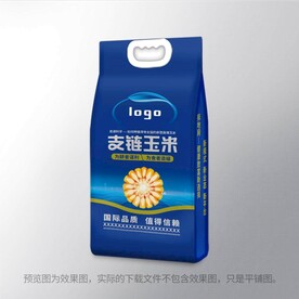 玉米包装展开图