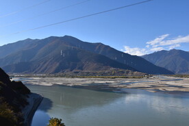 湖滩沙滩高山河流